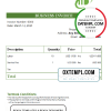 editable template, # grace wise universal multipurpose invoice template in Word and PDF format, fully editable