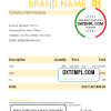 editable template, # justice trade universal multipurpose invoice template in Word and PDF format, fully editable