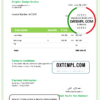 editable template, # lock store universal multipurpose invoice template in Word and PDF format, fully editable