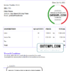 editable template, # marvel point universal multipurpose invoice template in Word and PDF format, fully editable