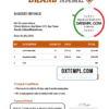 editable template, # motivate natural universal multipurpose invoice template in Word and PDF format, fully editable