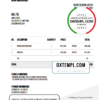 editable template, # strategic pic universal multipurpose invoice template in Word and PDF format, fully editable