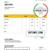 editable template, # sure chief universal multipurpose invoice template in Word and PDF format, fully editable
