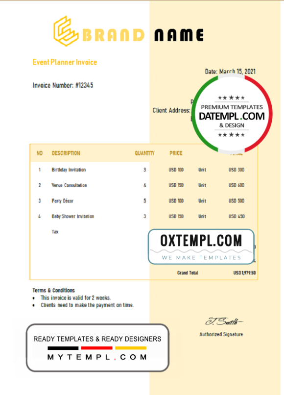 editable template, #retro frame universal multipurpose invoice template in Word and PDF format, fully editable