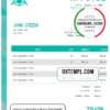 editable template, # choose work universal multipurpose invoice template in Word and PDF format, fully editable