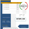 editable template, # culture construct universal multipurpose invoice template in Word and PDF format, fully editable