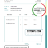 editable template, # green enegic universal multipurpose invoice template in Word and PDF format, fully editable