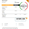 editable template, # own source universal multipurpose invoice template in Word and PDF format, fully editable