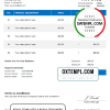 editable template, # social affect universal multipurpose invoice template in Word and PDF format, fully editable
