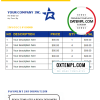 editable template, # think charge universal multipurpose invoice template in Word and PDF format, fully editable