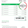 editable template, # fact connect universal multipurpose invoice template in Word and PDF format, fully editable