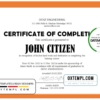 editable template, USA Denz Engineering Internship Certificate template in Word and PDF format