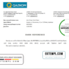 editable template, Kazakhstan Qazkom bank account closure reference letter template in Word and PDF format
