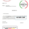 editable template, Albania Bank of Albania bank account closure reference letter template in Word and PDF format
