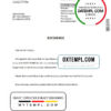 editable template, USA Chase bank account closure reference letter template in Word and PDF format