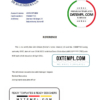 editable template, Burundi Credit Bank of Bujumbura bank account closure reference letter template in Word and PDF format