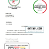 editable template, Burundi The Republic Bank of Burundi bank account closure reference letter template in Word and PDF format