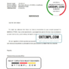 editable template, USA Capital One bank account closure reference letter template in Word and PDF format