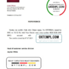 editable template, USA BB&T bank account closure reference letter template in Word and PDF format