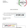 editable template, USA Bank of America bank account closure reference letter template in Word and PDF format