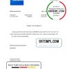 editable template, Canada American Express Air Miles bank account closure reference letter template in Word and PDF format