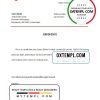 editable template, USA US Bank bank account closure reference letter template in Word and PDF format