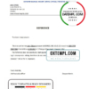 editable template, Canada JPMorgan Chase bank account closure reference letter template in Word and PDF format