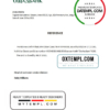 editable template, Ukraine Oschadbank account closure reference letter template in Word and PDF format