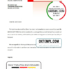 editable template, Canada Scotiabank account closure reference letter template in Word and PDF format