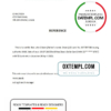 editable template, Canada TD Bank account closure reference letter template in Word and PDF format