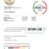 editable template, Central African Republic Bank of Central African States (BEAC) bank account closure reference letter template in Word and PDF format