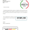editable template, China Citic Bank account closure reference letter template in Word and PDF format