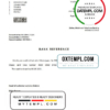 editable template, United Kingdom Santander bank account closure reference letter template in Word and PDF format