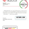 editable template, China Merchants bank account closure reference letter template in Word and PDF format