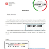 editable template, United Kingdom Nationwide bank account closure reference letter template in Word and PDF format