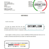 editable template, United Kingdom Lloyds bank account closure reference letter template in Word and PDF format
