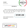 editable template, United Kingdom HM Revenue & Customs bank account closure reference letter template in Word and PDF format