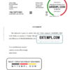 editable template, United Kingdom Halifax bank account closure reference letter template in Word and PDF format