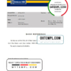editable template, UAE Emirates NBD bank account closure reference letter template in Word and PDF format