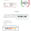 editable template, Tunisia ATB bank account closure reference letter template in Word and PDF format