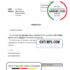 editable template, Colombia Bancolombia bank account closure reference letter template in Word and PDF format