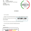 editable template, Colombia Scotiabank Colpatria bank account closure reference letter template in Word and PDF format