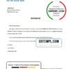 editable template, Congo Ecobank bank account closure reference letter template in Word and PDF format