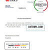 editable template, Thailand DBS bank account closure reference account reference letter template in Word and PDF format