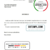 editable template, Tajikistan The First MicroFinanceBank account closure reference letter template in Word and PDF format