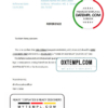 editable template, Australia Hume bank account closure reference letter template in Word and PDF format
