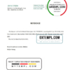 editable template, Taiwan Cooperative Bank account closure reference letter template in Word and PDF format