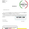 editable template, Croatia Raiffeisen Bank account closure reference letter template in Word and PDF format
