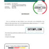 editable template, Cuba Banco Popular de Ahorro (BPA) bank account closure reference letter template in Word and PDF format