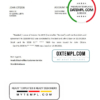 editable template, Sweden Nordea bank account closure reference letter template in Word and PDF format